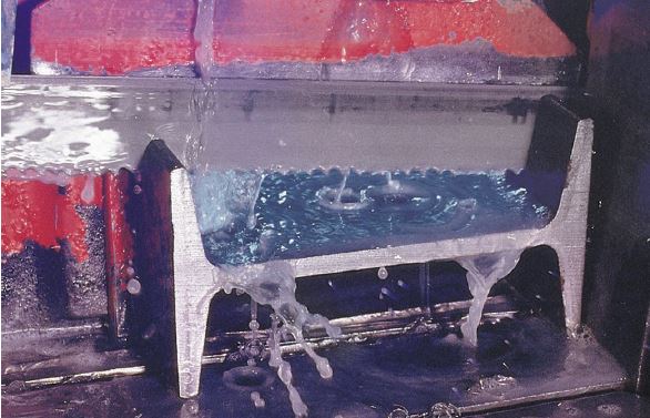 Bandsaw cutting demonstration